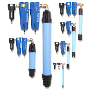 Compressed air dryers